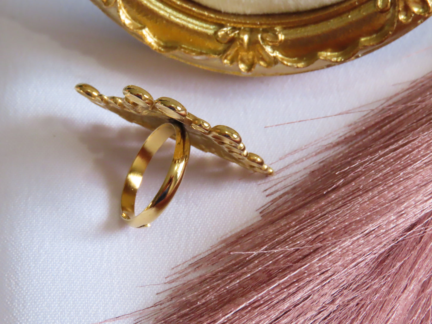 Golden Love Ring